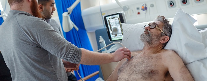The University of Leeds diagnostic imaging course trains clinicians in ultrasound skills and theory