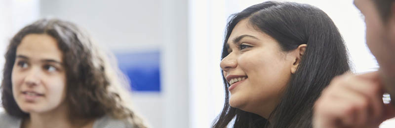 students in seminar