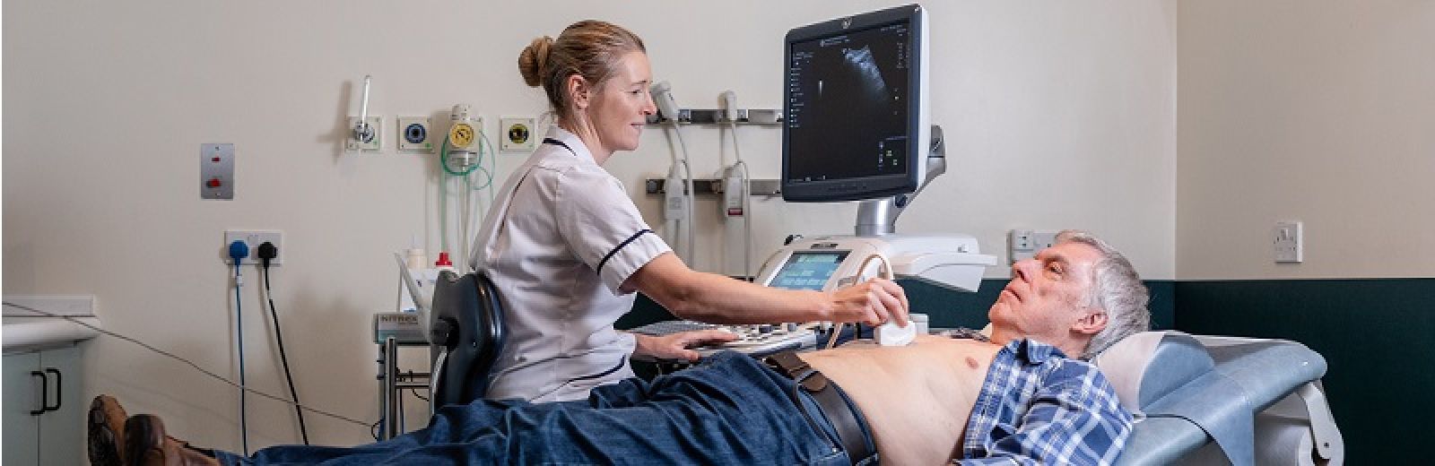 the postgraduate ultrasound diagnostic imaging course trains professionals to scan patients using ultrasound
